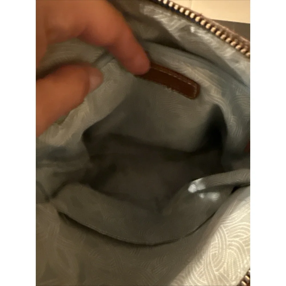 The Sak Brown Leather  Purse Crossbody Boho Tag Used